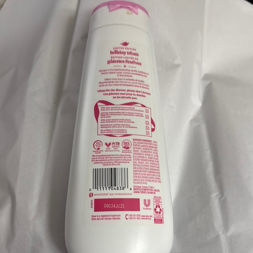 Sugar Cookie Sprinkle Body Wash - Pink & White - Picture 6 of 6